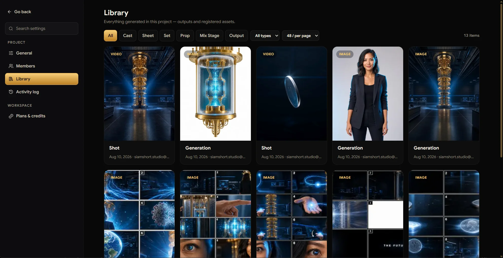 The project Library