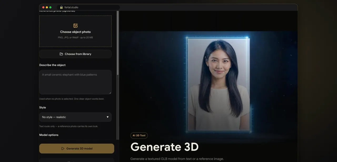 Schritt 9 · Generate 3D