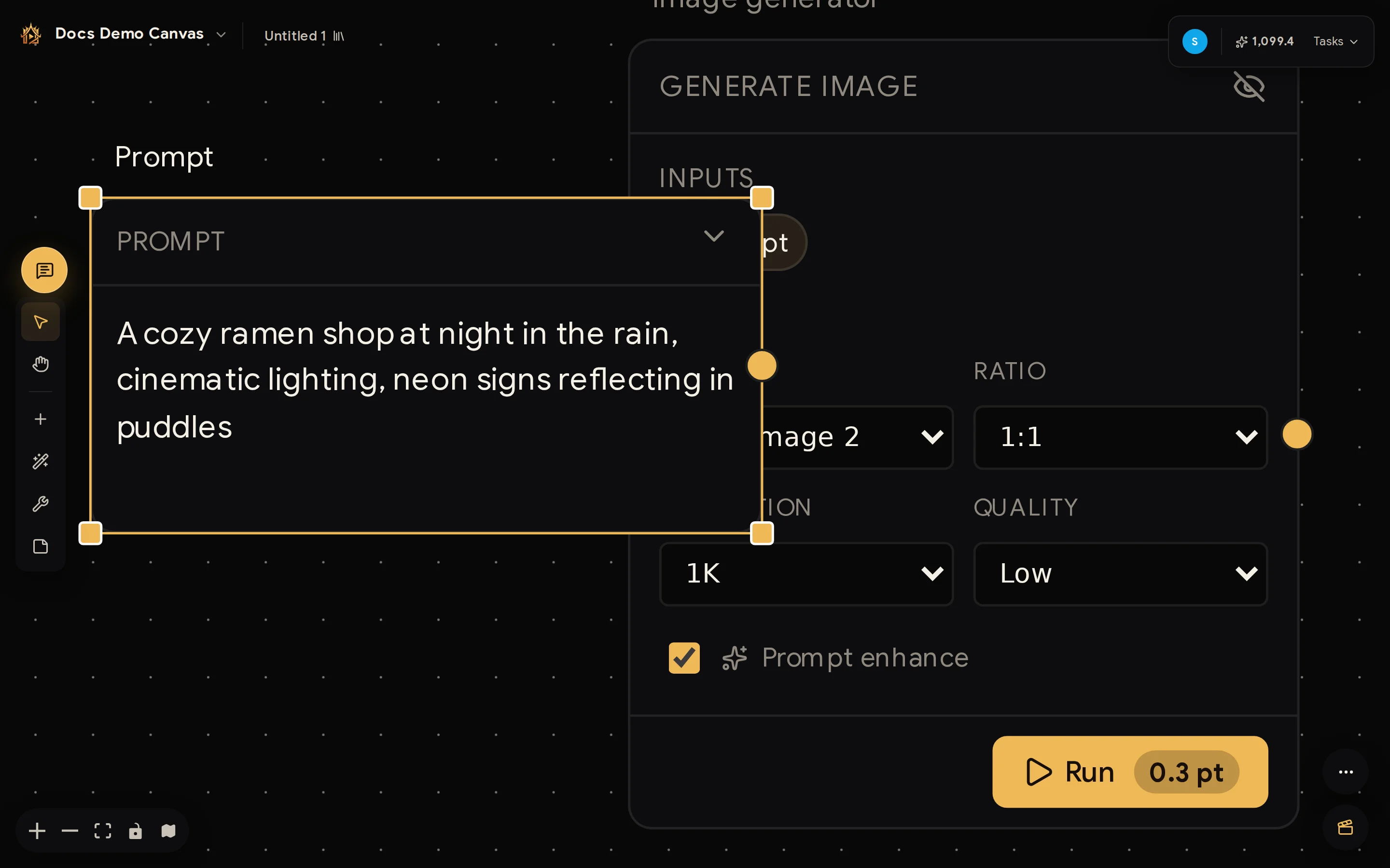 Connected nodes
