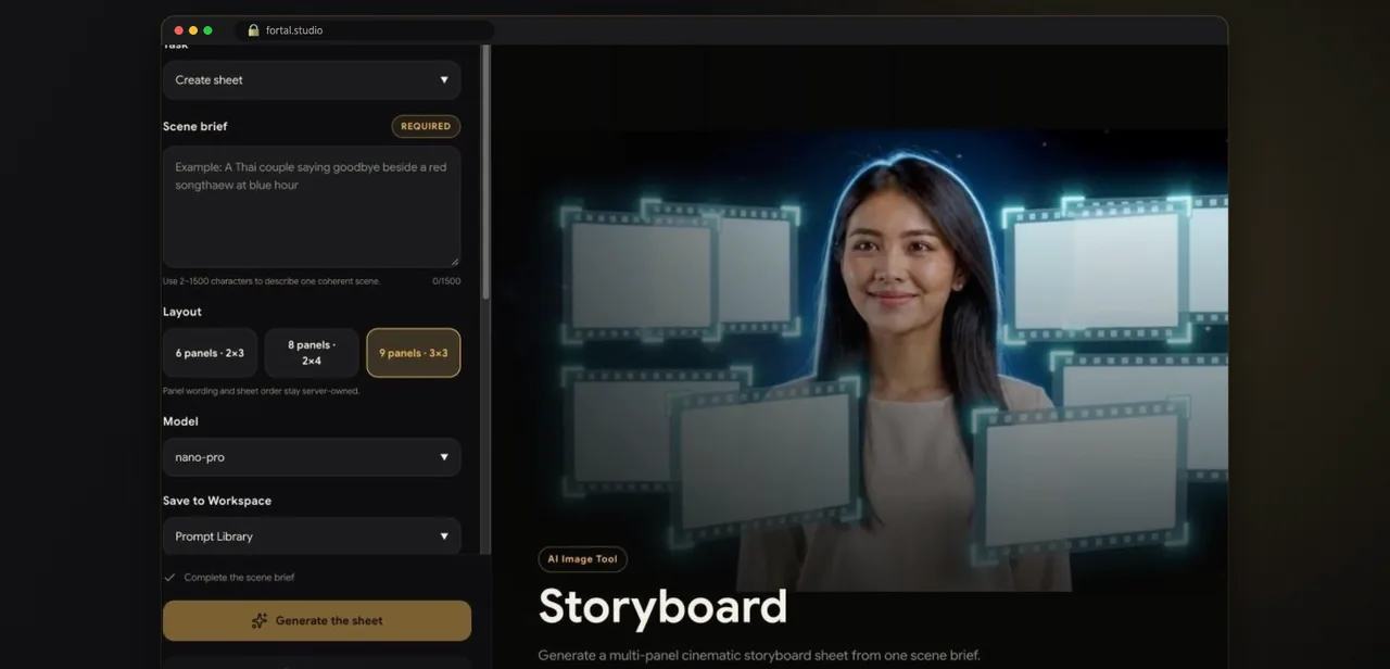 ステップ14 · Storyboard