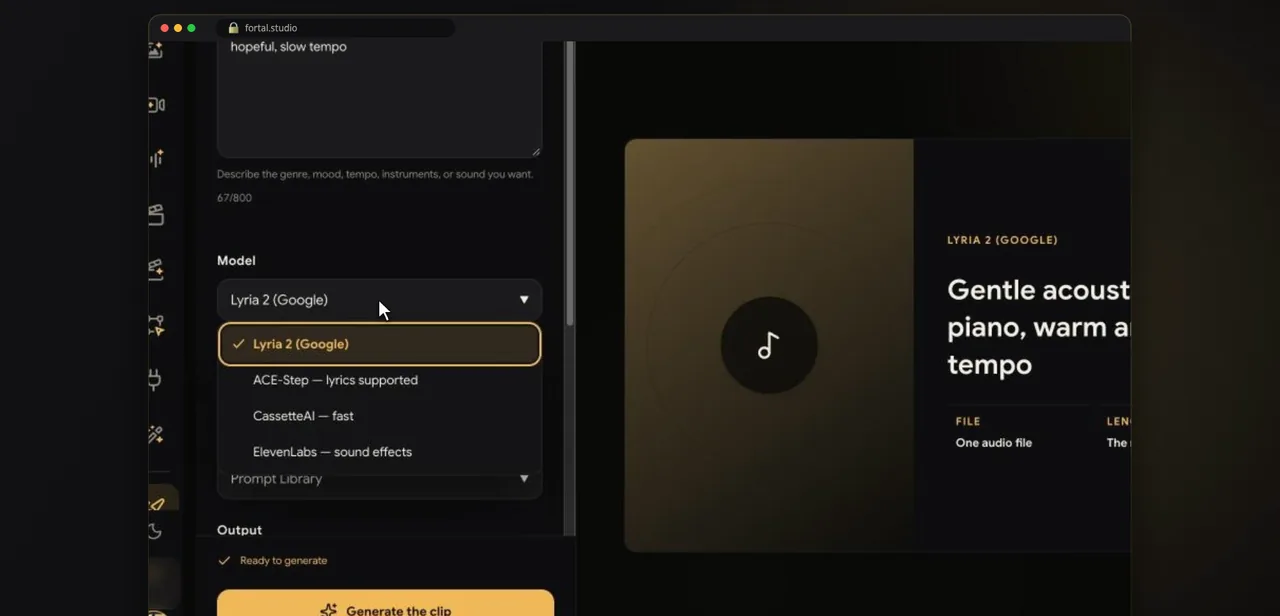 Schritt 8 · Music Generator