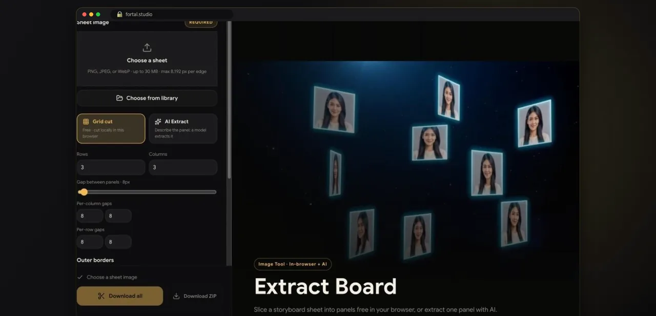 Schritt 7 · Extract Board