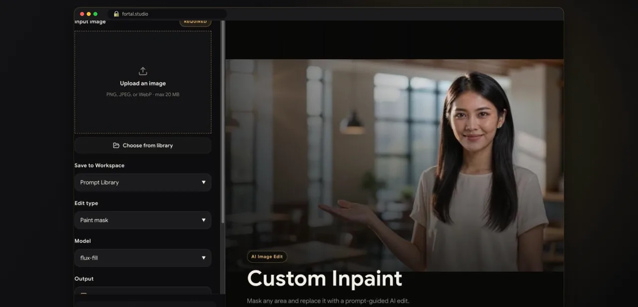 ステップ11 · Custom Inpaint