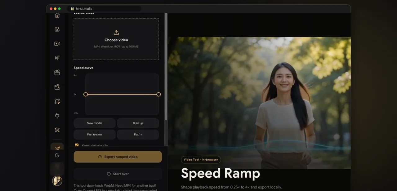 Schritt 5 · Speed Ramp